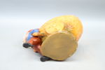 Tomte, figurin/ytterfoder, keramik.