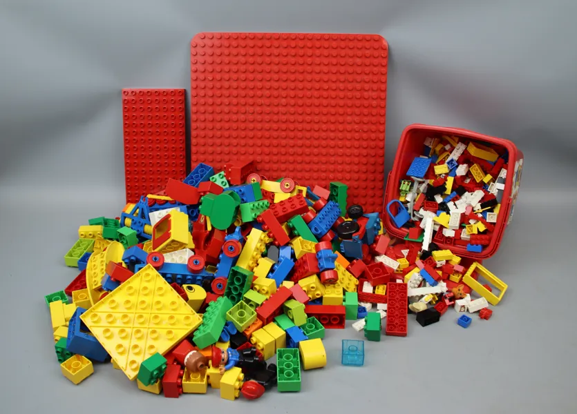 Lego och Duplo Lego, ett parti.