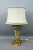 Bordslampa, keramik, porslin/metall, Kina.