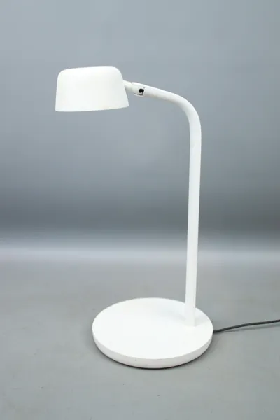 Bordslampa, metall, ställbar skärm, Motus Mini, Luxo.