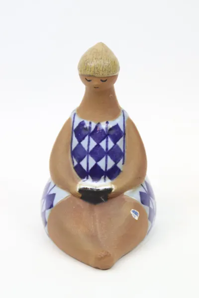 Lisa Larson, figurin, stengods, "Amalia", Gustavsberg.