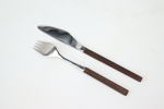 Tias Eckhoff, bestick, 12+12 st, teak/rostfritt, Lundtofte, Danmark.