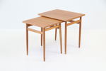 Satsbord, 2 delar, teak, Seffle Möbelfabrik.