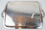 Bricka, nysilver.