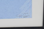 Curt Hillfon, litografi nr 24/191, monogramsignerad.