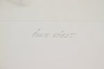 Hans Johnfors, "Över röset", originaletsning 97/00, signerad.