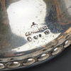 Pokal på träsockel, silver, C.G. Hallberg.