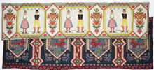 Allmogetextil, 6 delar.