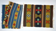 Dukar och dynvar, 5 delar, allmogetextil.