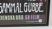 Filmaffisch, ''I huvet på en gammal gubbe'', SF. 