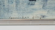 Hans Tombrock, blandteknik, signerad.
