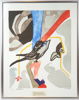 Hans Viksten, ''Fågeldrama'', litografi nr 212/250, signerad, 1987.