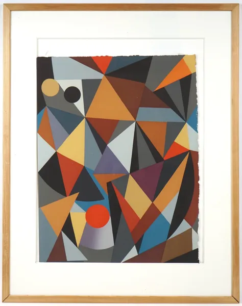 C. Göran Karlsson, ''Kaos'', litografi,1990.