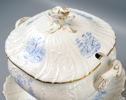 Terrin med fat, flintgods, ''Landskap'', Gustafsberg, 1897-1905.