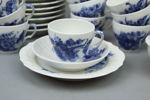 Kaffeservis, 30 delar, porslin, Blå Blomst, Royal Copenhagen.