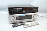 Denon Receiver AVR-1707, och cd-spelare Sony CDP-312, med fjärrkontroller.