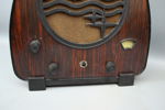 Rörradio, Philips 930A, bakelit, 1930-tal.