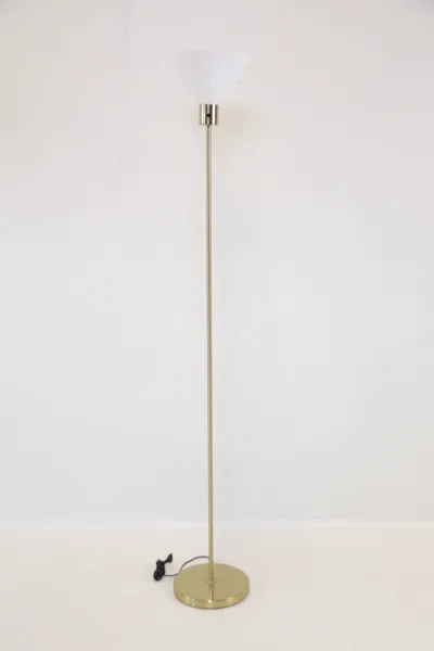 Golvlampa, metall/glas, IKEA.