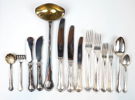 Bestickservisdelar, 114 st, silver 813, ''Hansa'', Finland.
