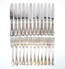 Bestickservis, 24 delar, nysilver, ''Gammal Fransk''.