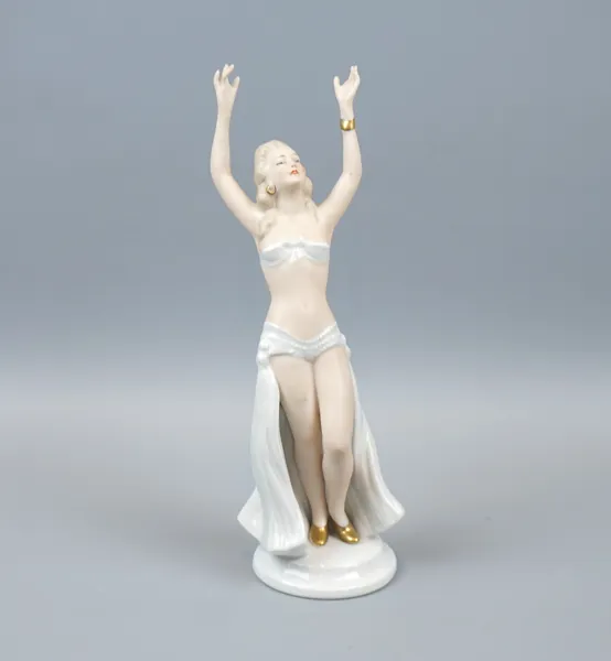 Figurin, porslin, Wallendorf.