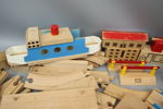 BRIO, tågset, trä.