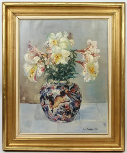 Eva Rundlöf, olja på duk, 1937.
