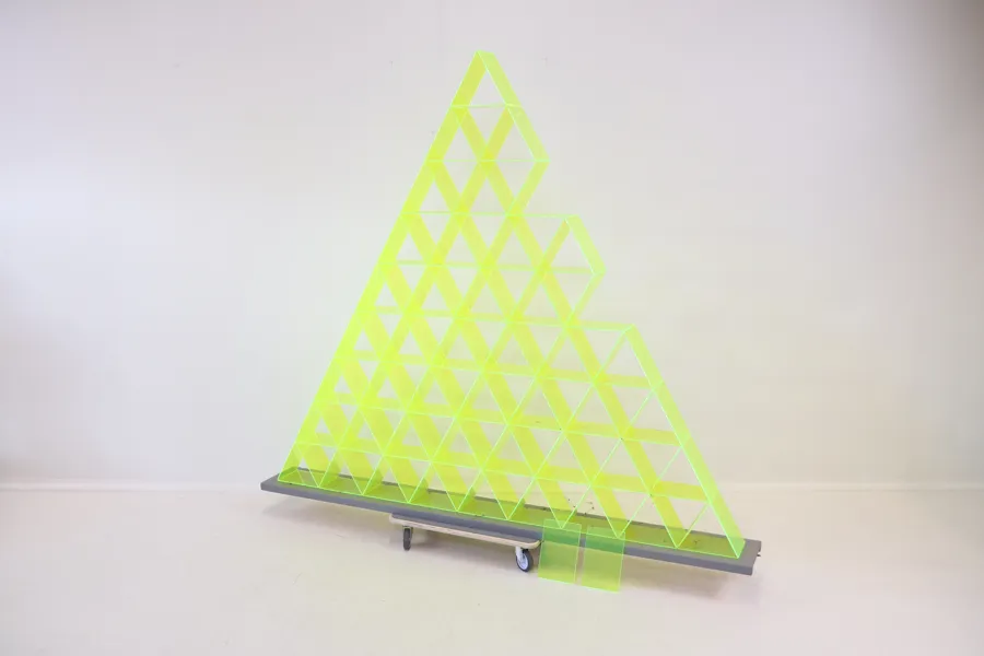 Birgitta Westberg Dahlström, skulptur, plexiglas.