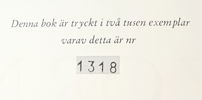 Böcker, 2 st, Nils Ferlin "Goggles Dikter" (signerad) och Zorn "Tecknaren - Målaren - Etsaren - Skulptören".