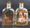 Snapsglas och karaffer, 8 delar, glas, Holmegaard, Danmark.