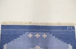 Margareta Lundahl, matta, rölakan, monogramsignerad.