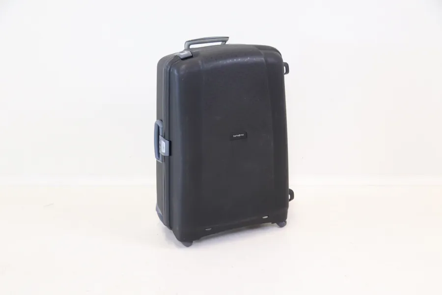 Resväska på hjul, plast, Samsonite.