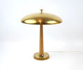 Bertil Brisborg, bordslampa, trä/mässing, ''30331'', Nordiska Kompaniet.