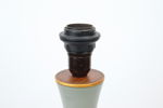 Bernt Nordstedt, bordslampa, glas/teak, B-015, Bergboms.
