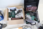 Elverktyg m.m, 7 delar, bl.a Black & Decker.