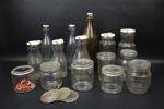 Konserveringsburkar m.m, ett parti, glas, bl.a Kosta.