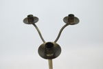 Ljusstake och fönsterhänge, metall/glas, bl.a Gunnar Ander, Ystad Metall.