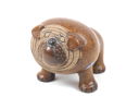 Lisa Larson, figurin, stengods, ''Bulldog Midi'' ur serien ''Kennel'', Gustavsberg.