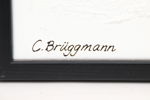 Catharina Brüggmann, "Helsingborgshjärtat", akryl på duk, signerad, 2015.
