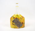 Bertil Vallien, flaska, glas, ''Satellite, Kosta Boda, signerad.
