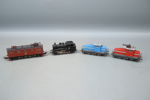 Märklin, räls, vagnar, lok m.m, ett parti.
