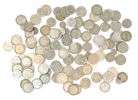 Silvermynt, ett parti, ca 70 g, Gustaf V. 