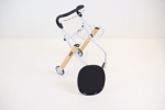 Inomhusrollator, höj/sänkbart handtag, TrustCare.