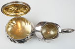Kaffeservis, 3 delar, silver 835, svenska importstämplar.