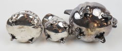 Kaffeservis, 3 delar, silver 835, svenska importstämplar.