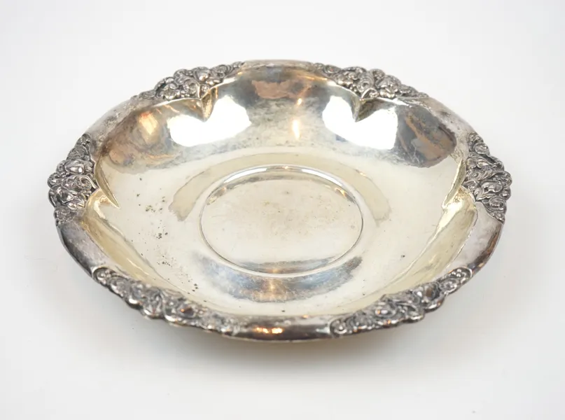 Fruktfat, silver, 1949.