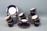 Kaffeservis, 24 delar, porslin, Lomonosov, USSR.