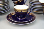 Kaffeservis, 24 delar, porslin, Lomonosov, USSR.