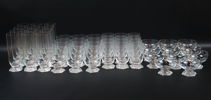 Glasservis, 47 delar, ''Classic Rose'', Rosenthal.
