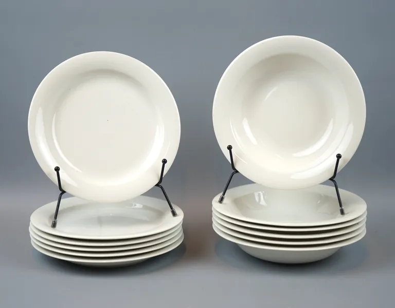 Servisdelar, 12 st, porslin, Arctica, Arabia, Finland.